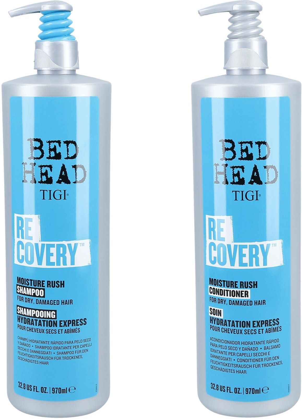 bed head tigi recovery szampon i odżywka