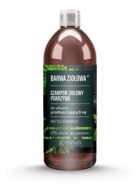 barwa ziołowa szampon do włosów