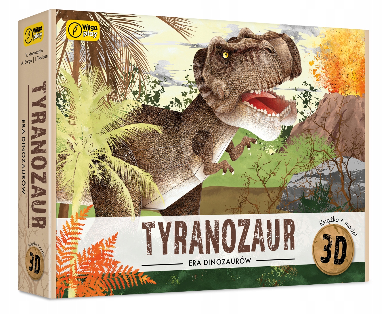 Puzzle 3D Zilipoo tyranozaur