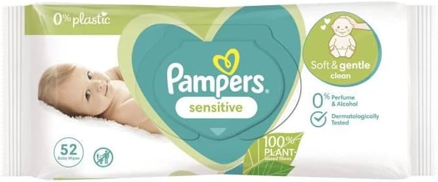 pampers sensitive 1 chusteczki