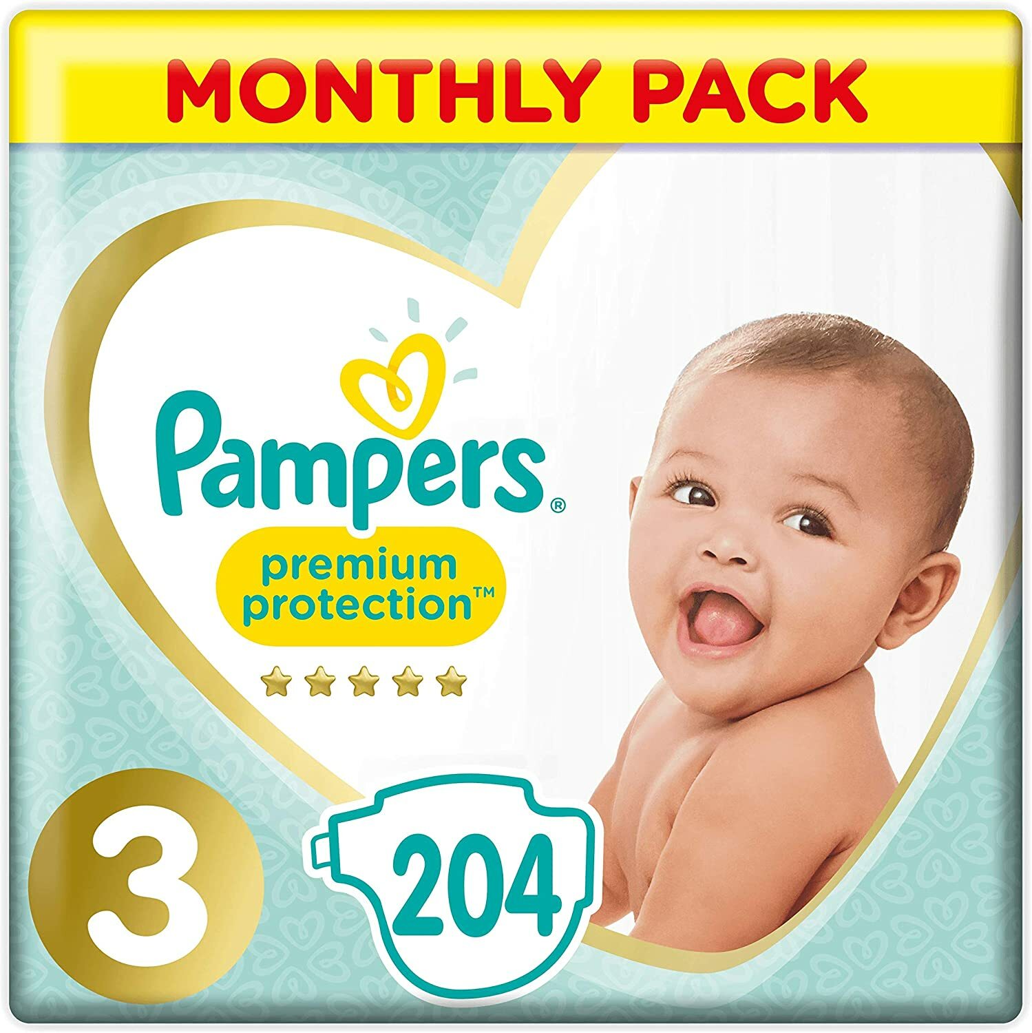 pampers premium 3 204