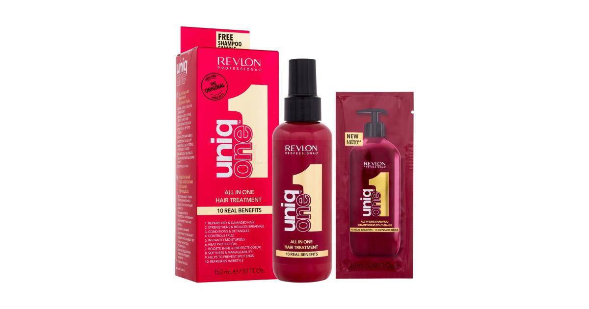 revlon uniq one zestaw odżywka spray szampon