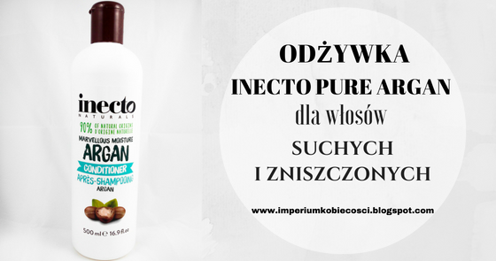 inecto argan odżywka do włosów