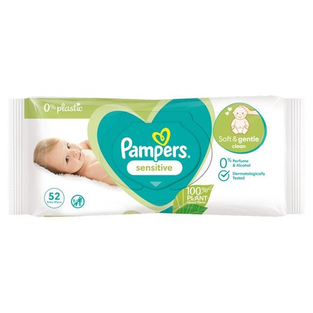 pampers sensitive chusteczki dla niemowląt