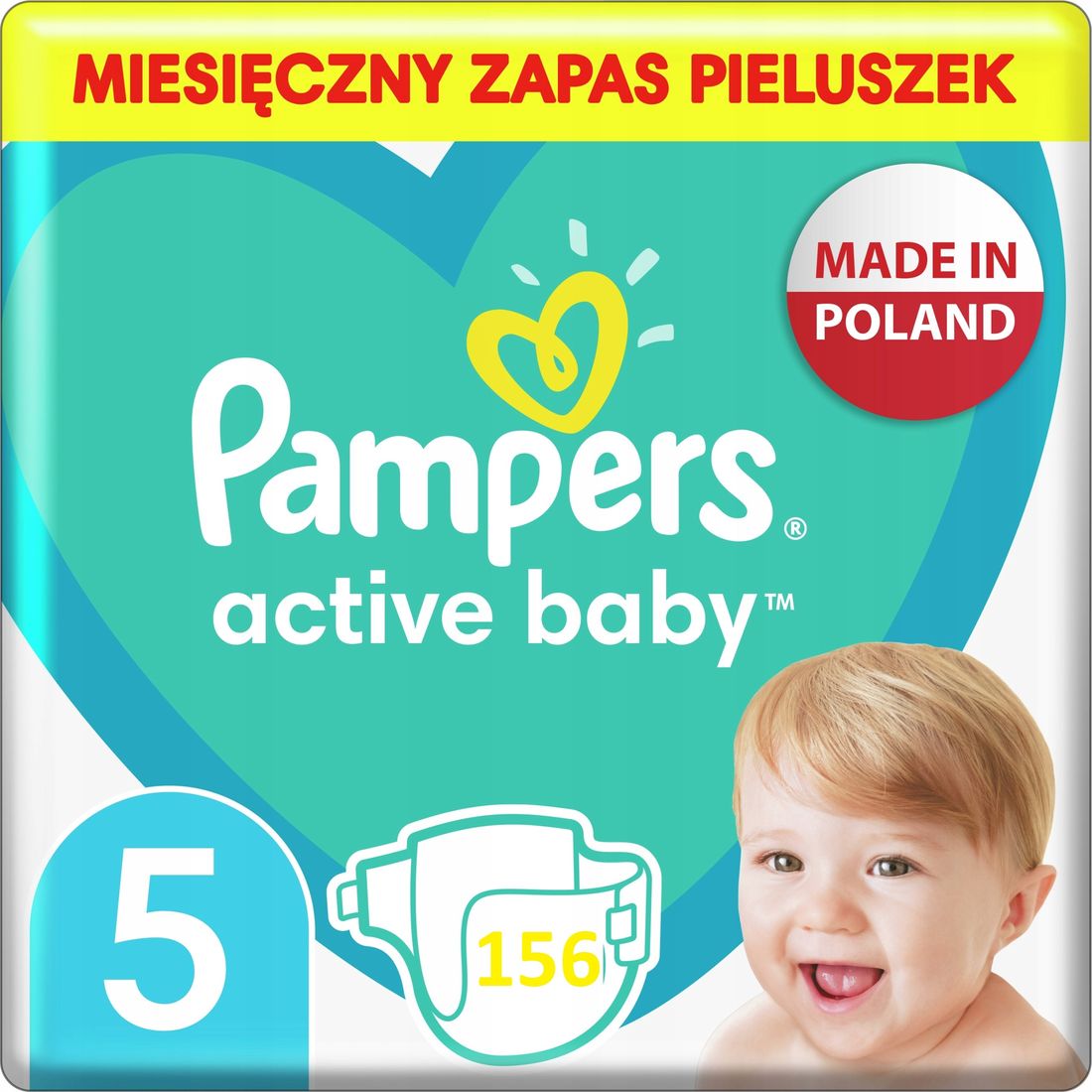 pampers 5 156sztuk