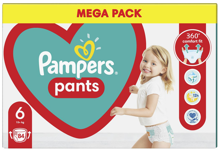 pieluchomajtki pampers pants 6