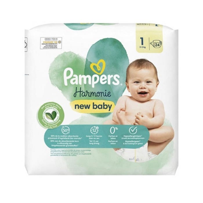 pampers 1 zielone