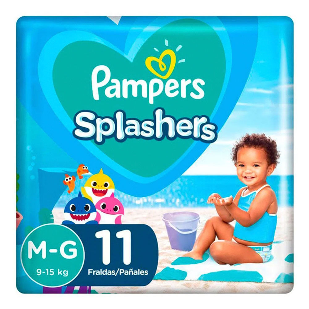 pampers splashers how to use