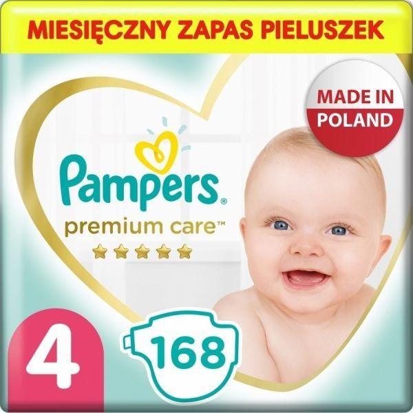 pieluchy pampers premium care 1 newborn 2 mini 168szt