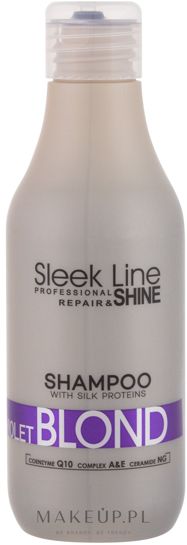 sleek line fioletowy szampon