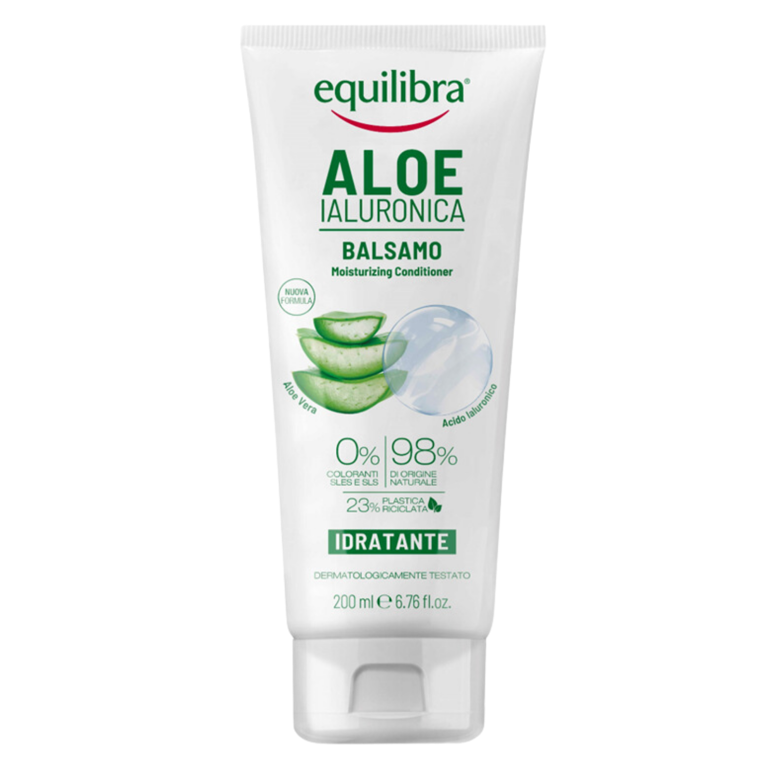 equilibra naturale nawilżający szampon aloesowy 250ml