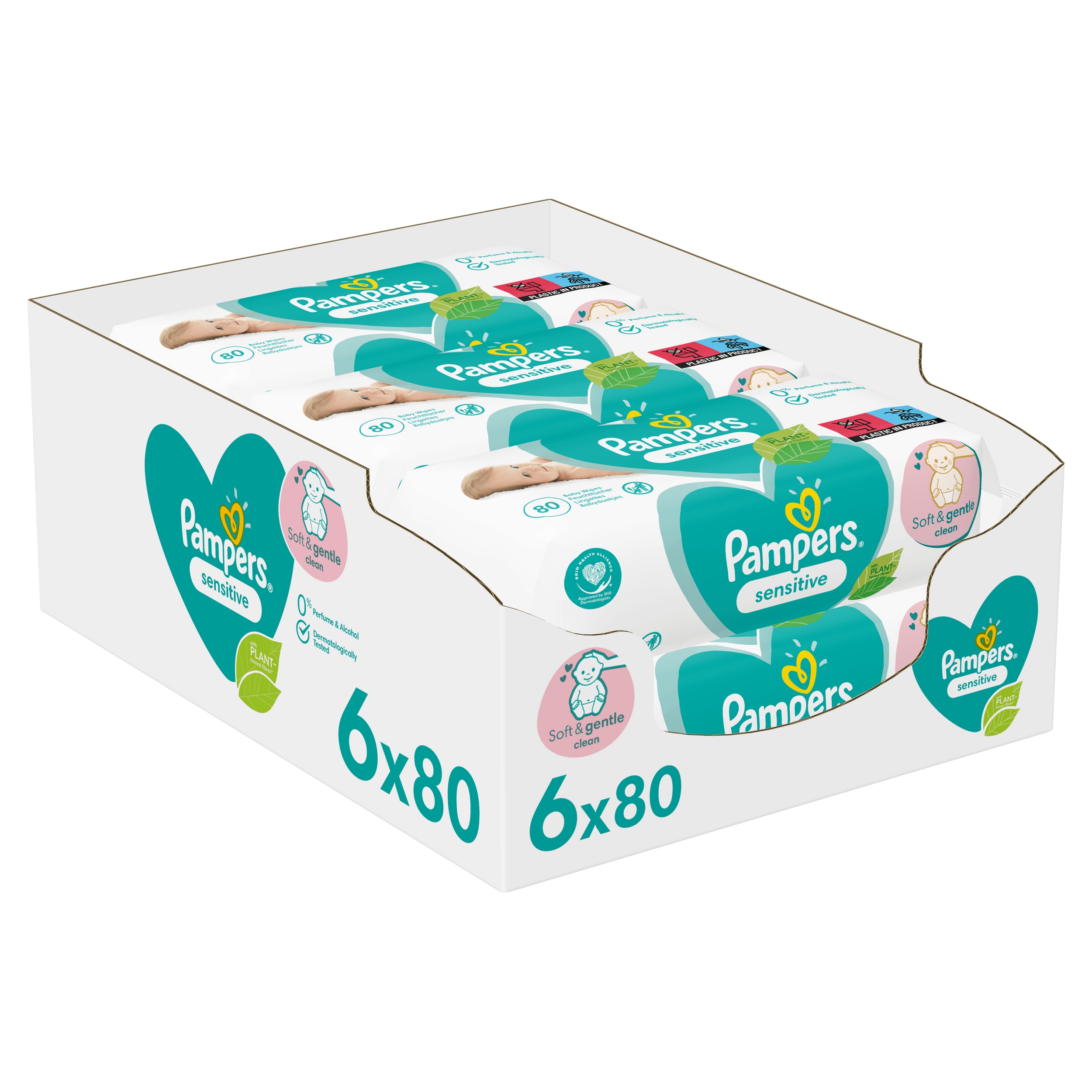 pampers chusteczki sensitive cena