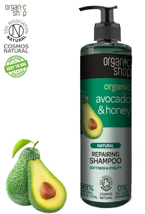 organic shop szampon avokado i miód opinie