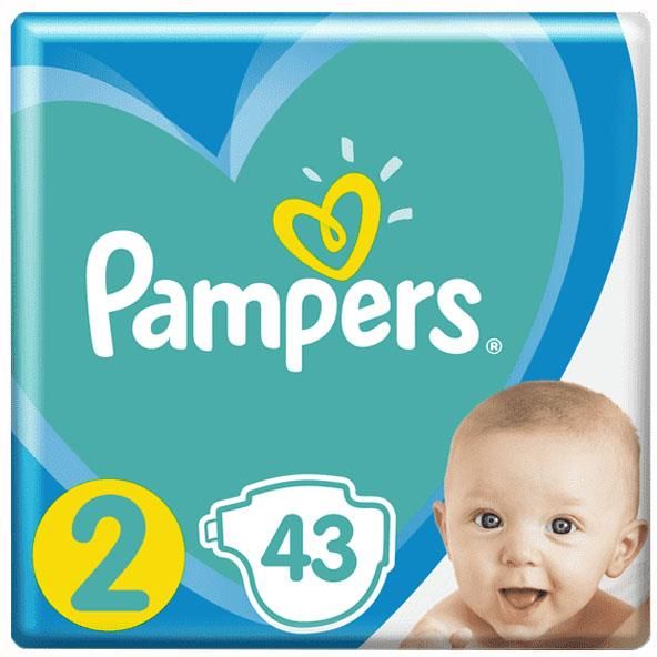 pampers 2 43 szt