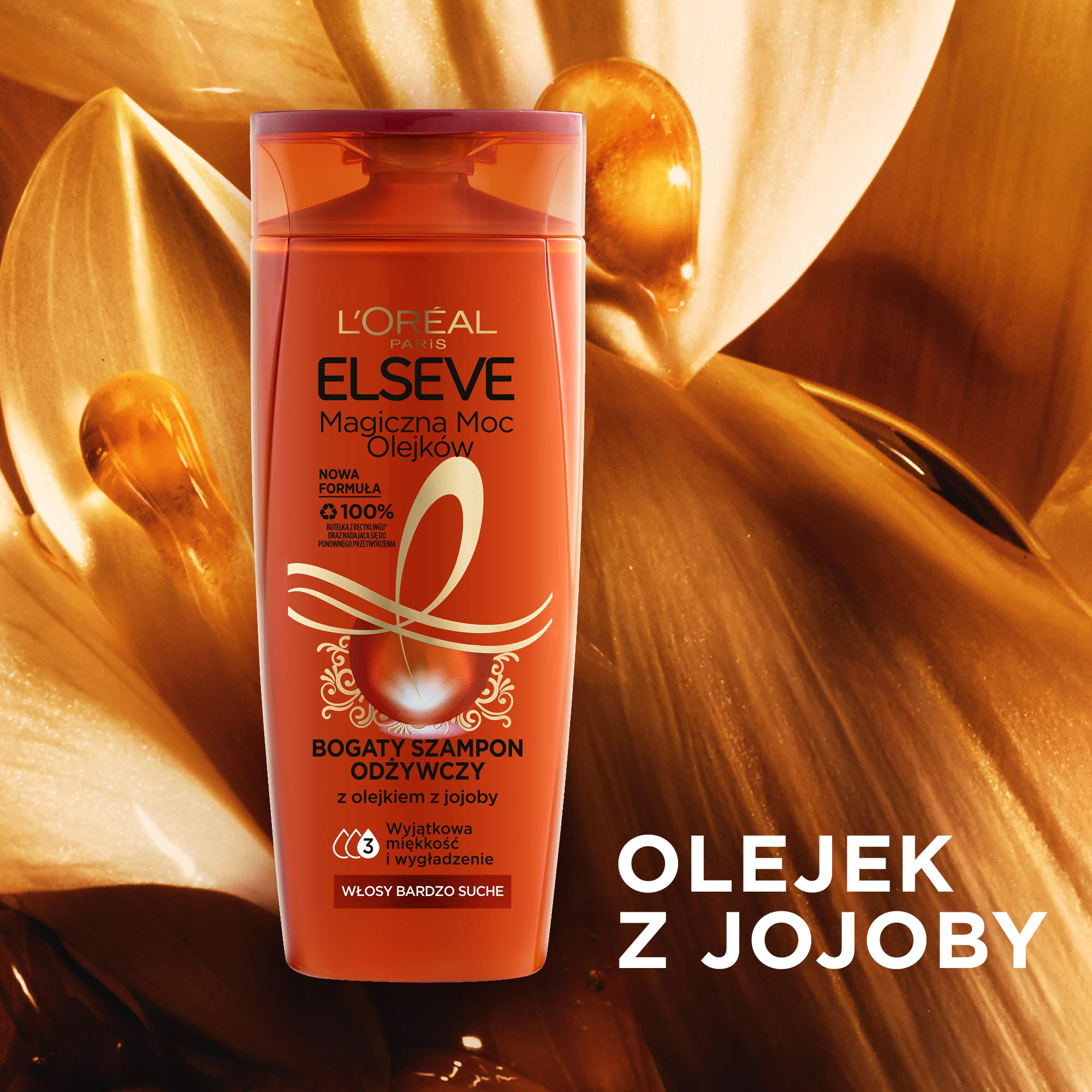 loreal szampon olejek jojoby