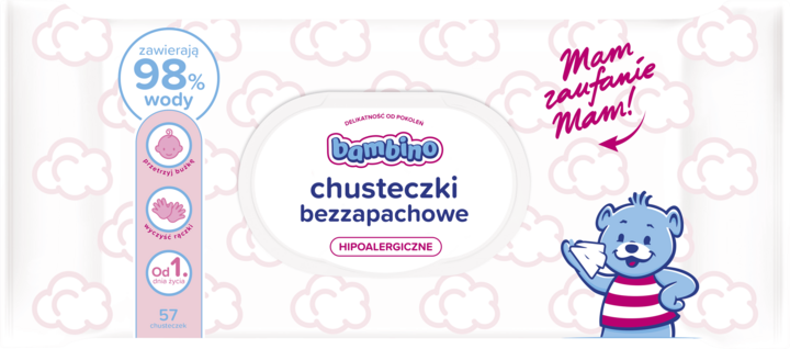 chusteczki nawilżane bambino rossmann