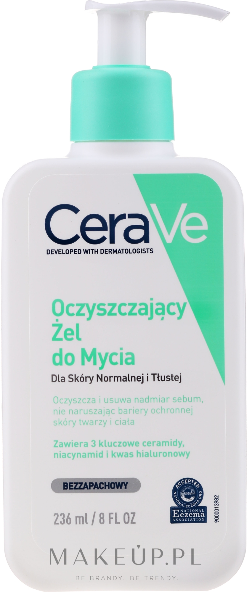 cerave oczyszczający żel do mycia