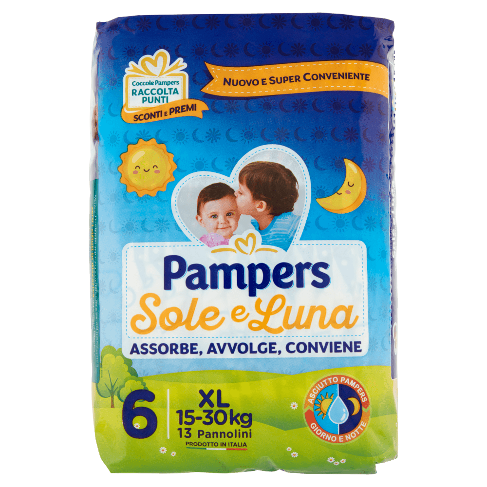 pampers sole e luna