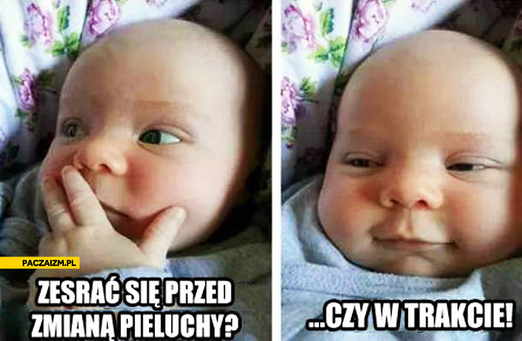 zmiana pieluchy smieszne