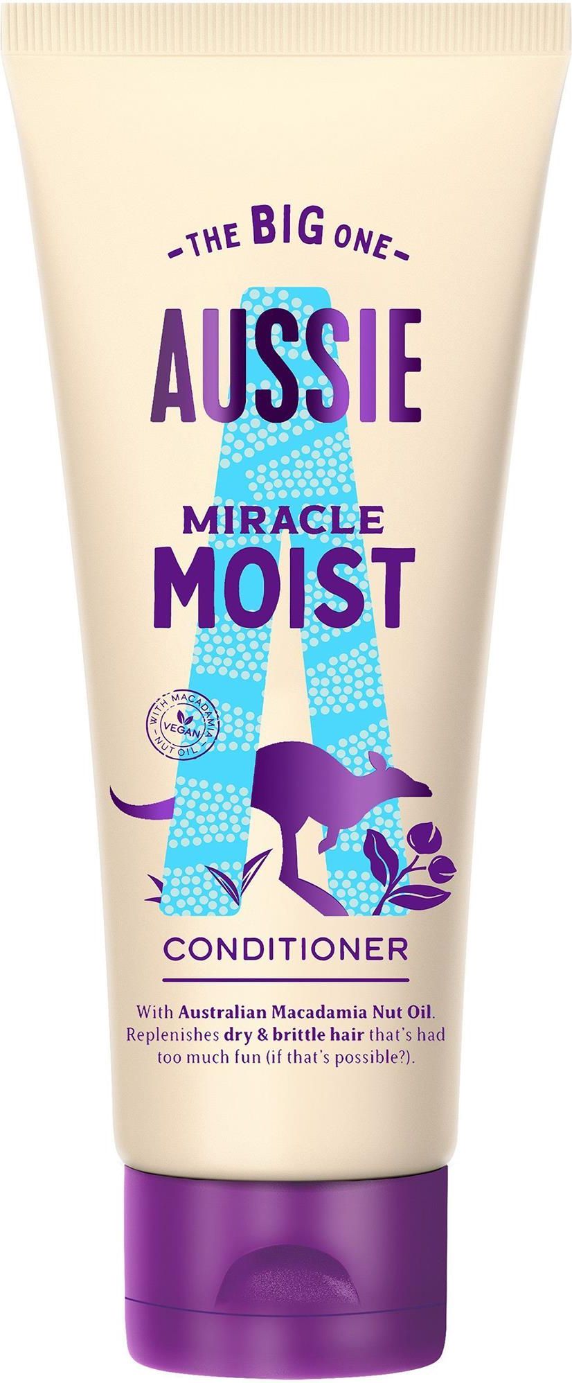 odżywka do włosów aussie miracle moist macadamia