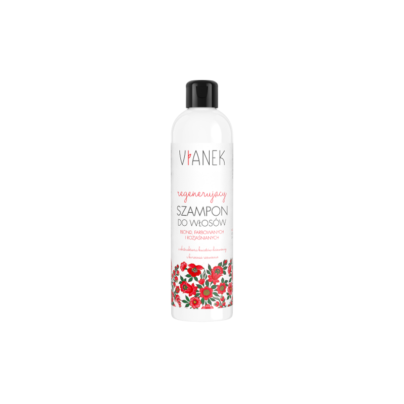 vianek regenerujący szampon do włosów blond farbowanych jasnych 300ml