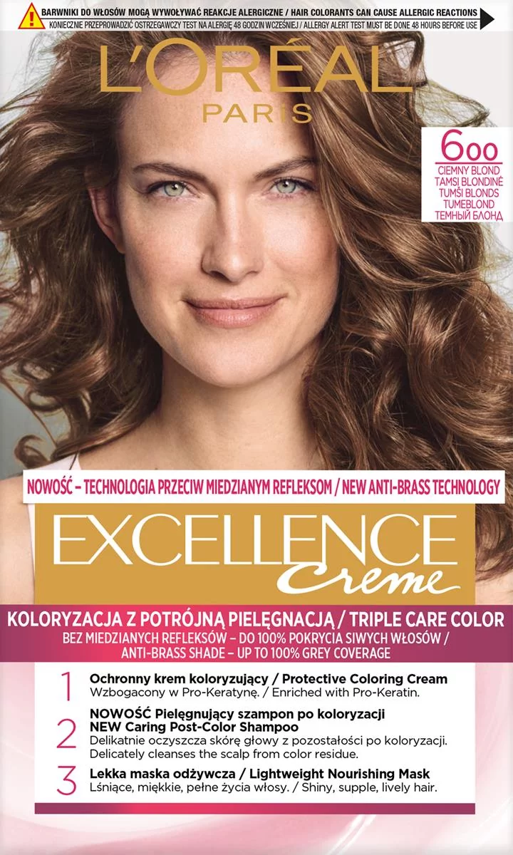 loreal excellence szampon koloryzujacy