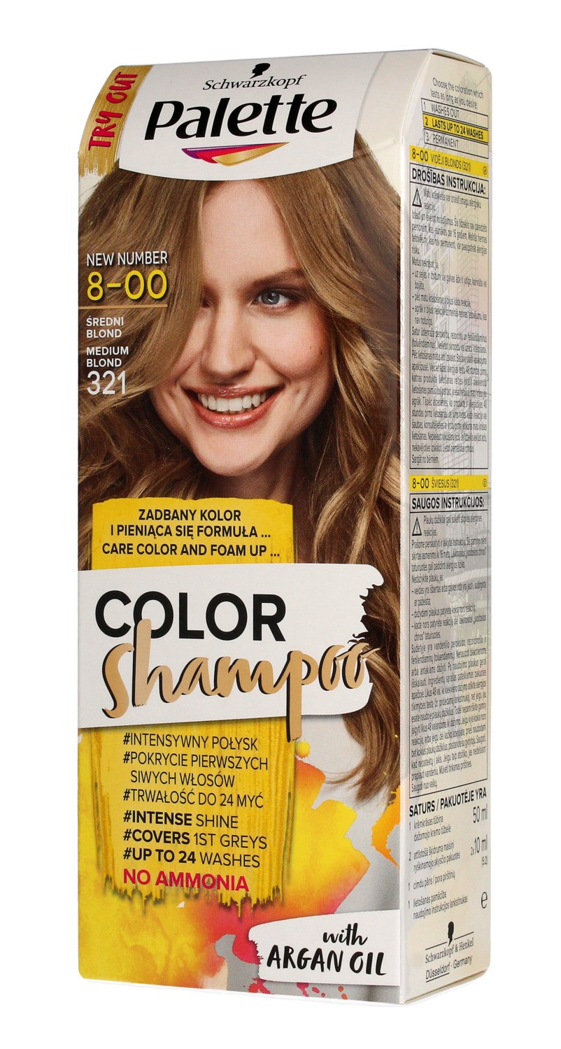 szampon koloryzujacy palette sredni blond