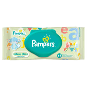 pampers natural clean chusteczki skład