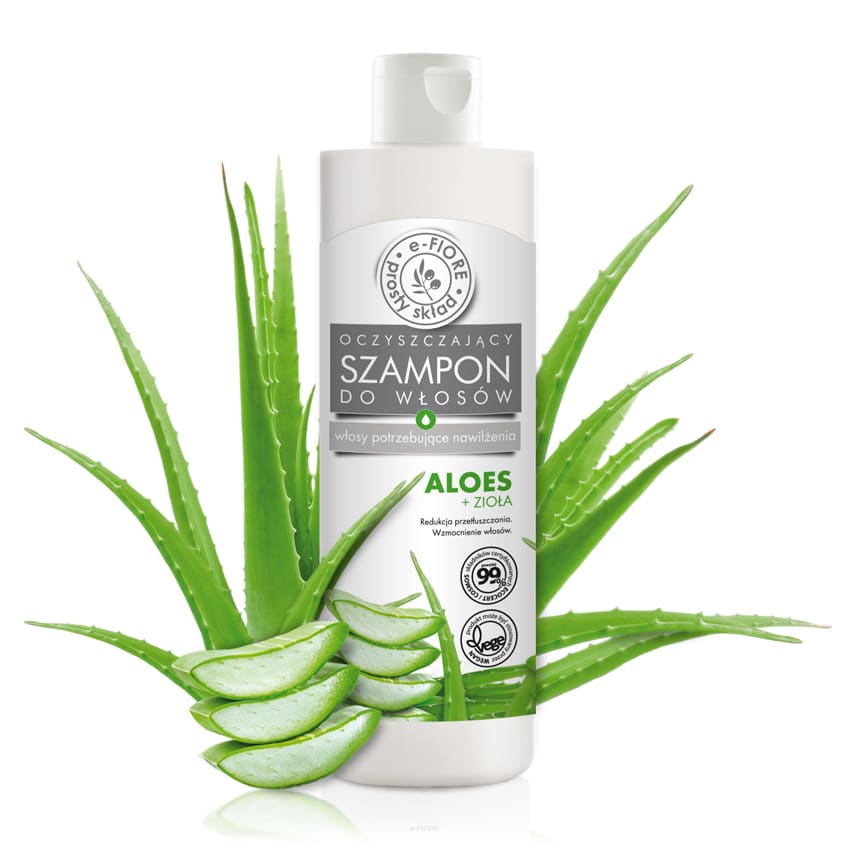 szampon z aloes i gliceryma