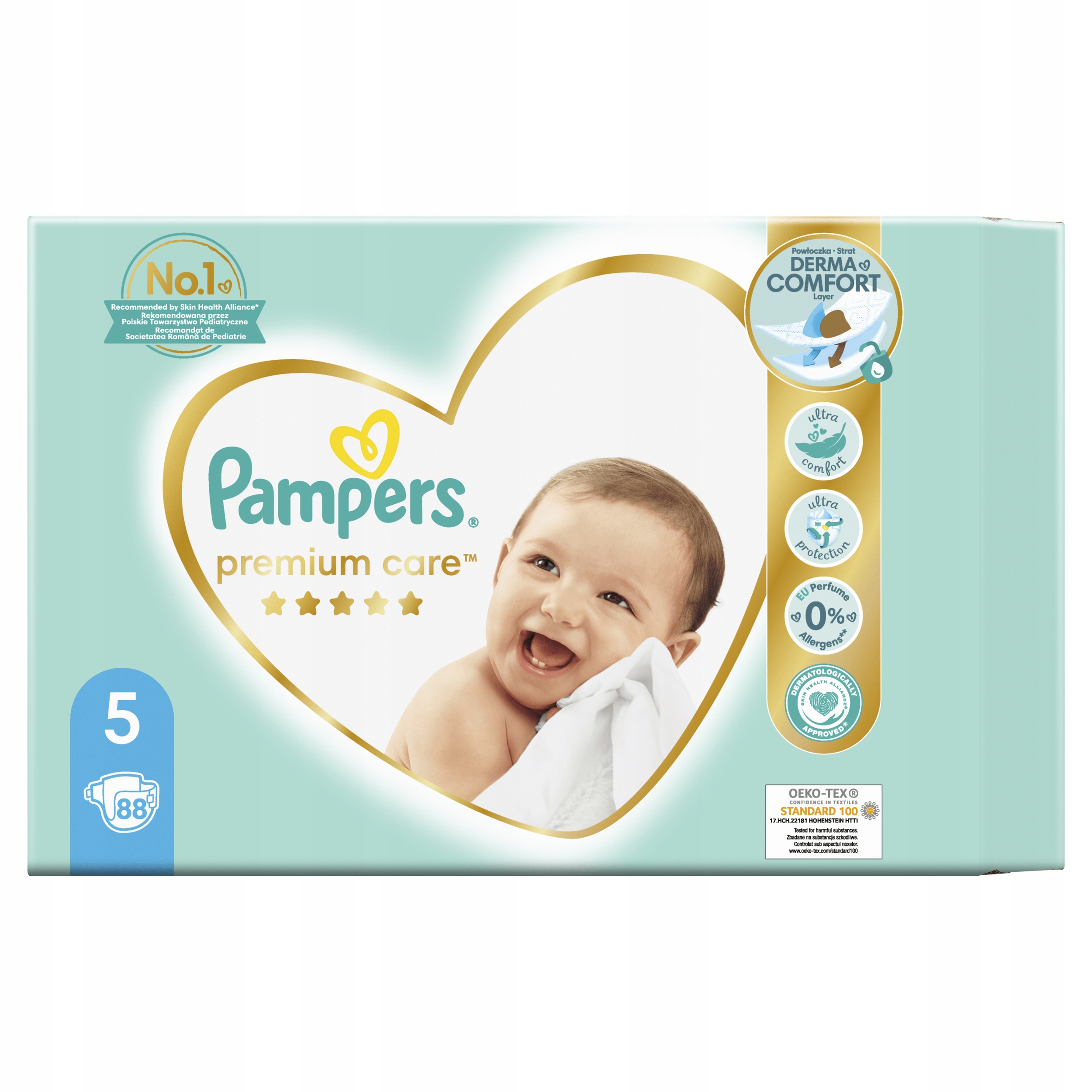 pampers premium care 1 88 sztuk