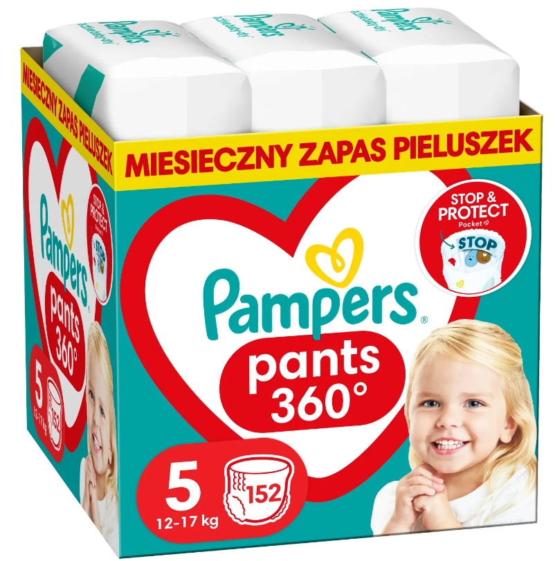 największe opakowanie pampers