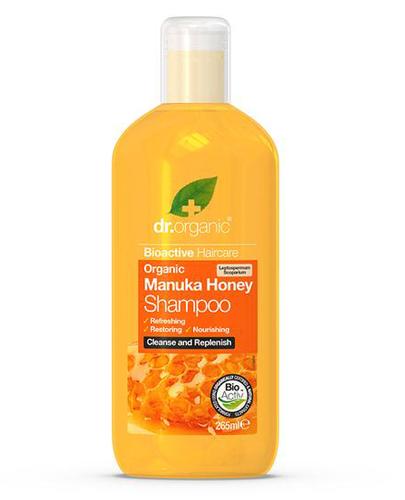 dr organic szampon do włosów miód manuka