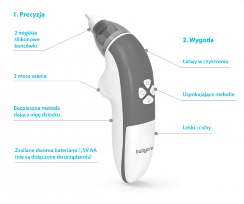 BabyOno 407 Aspirator do nosa