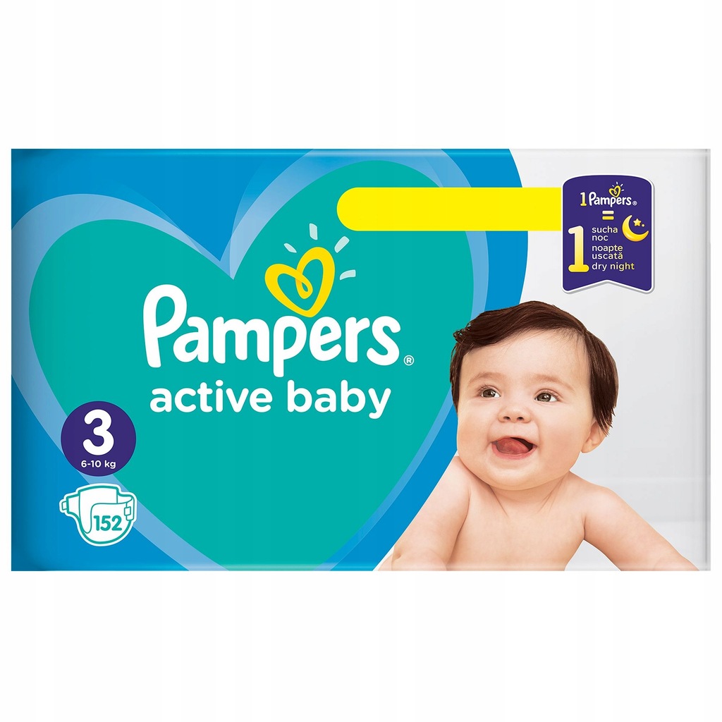 pampers 3 mega pack 152