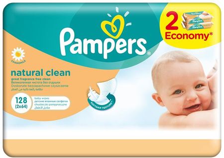 husteczki pampers natural clean