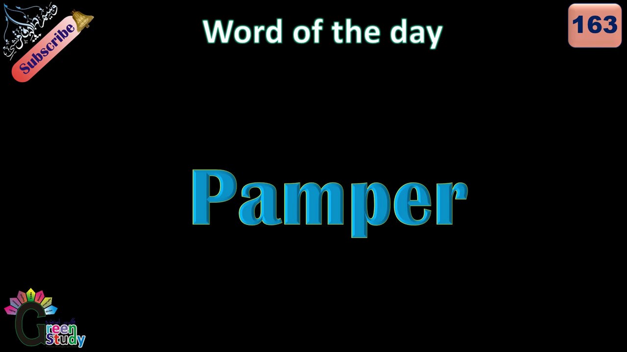 pamper meaning in urdu