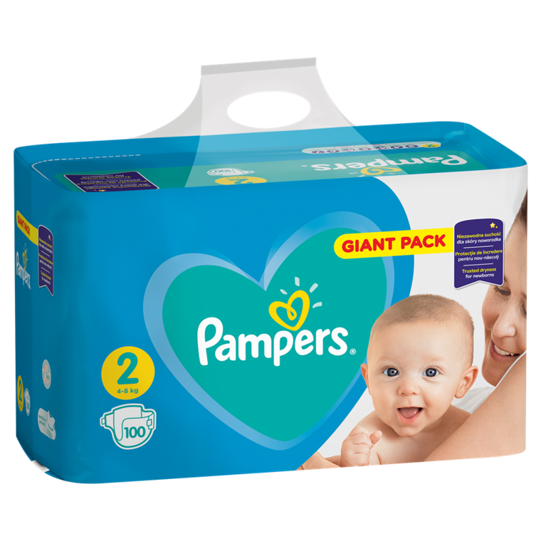 pampers mini 100 szt