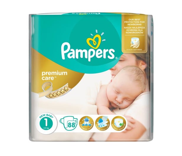 pampers premium care 1 88szt 2-5 kg