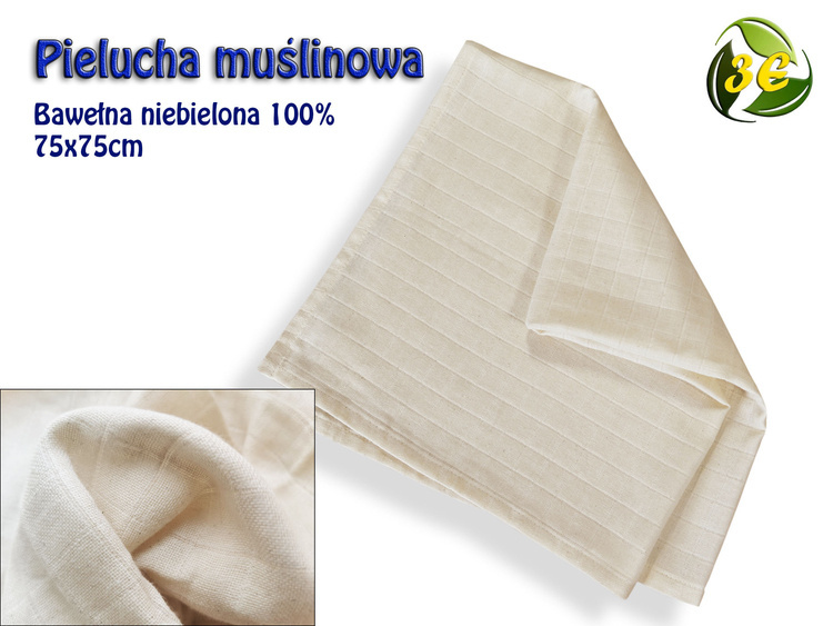 pieluchy muslin bawełna