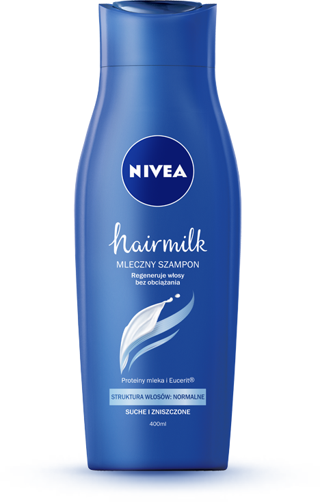 nivea szampon milk