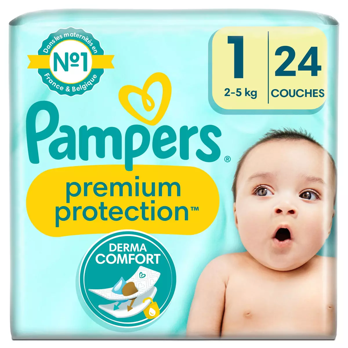 auchan pampers premium care 1