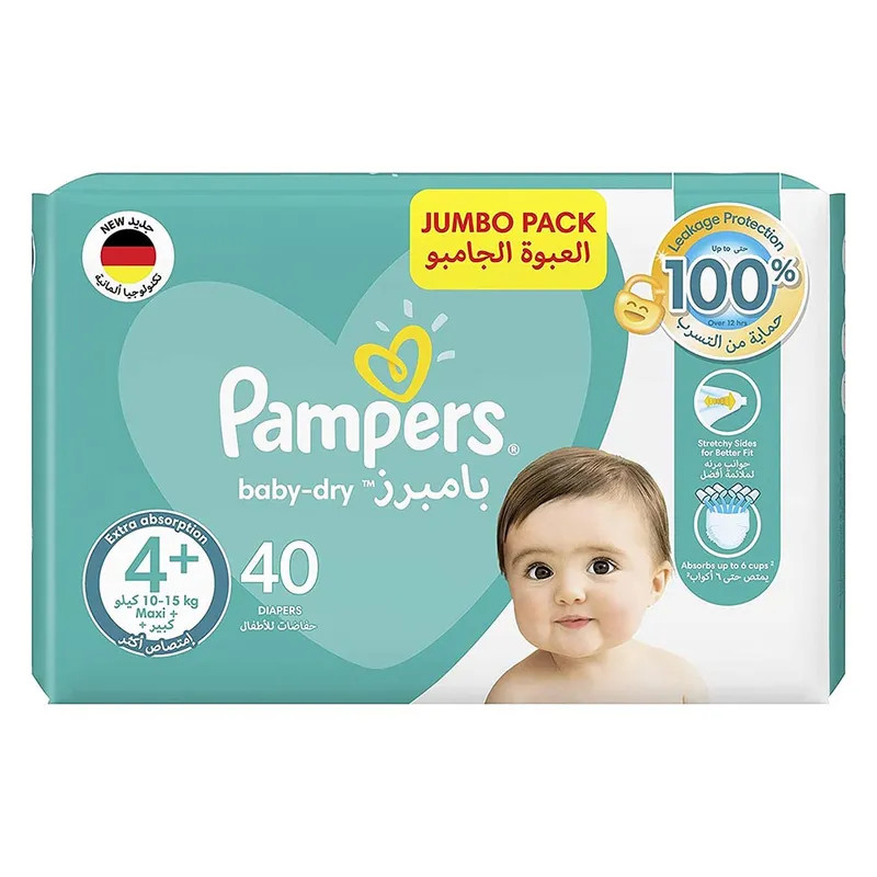 pampers active baby 4+ maxi plus 9-16kg