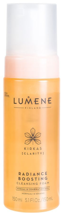 lumene clarity rozświetlająca pianka do mycia twarzy 150ml