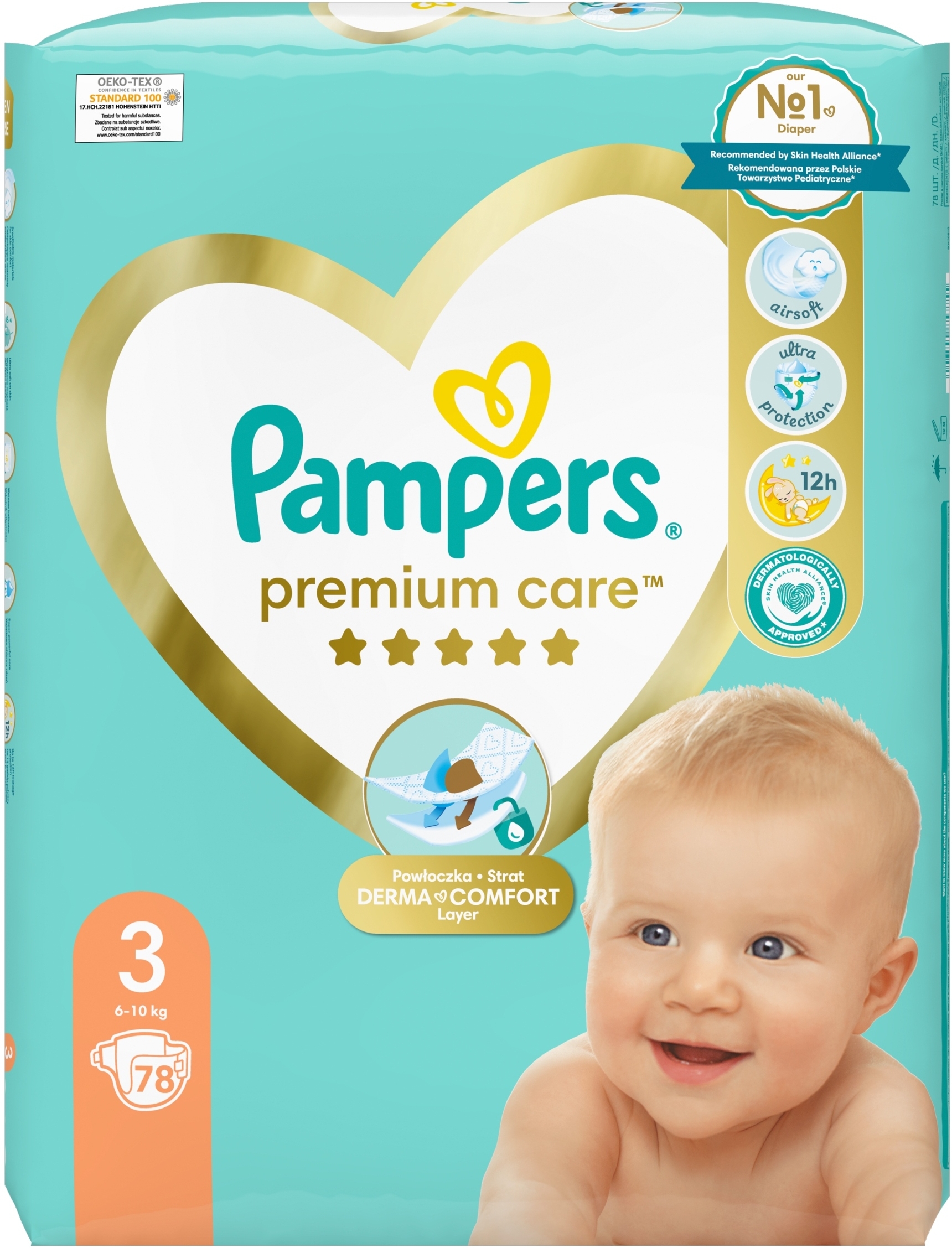 pampers premium.care 3 opinie od ilu kg