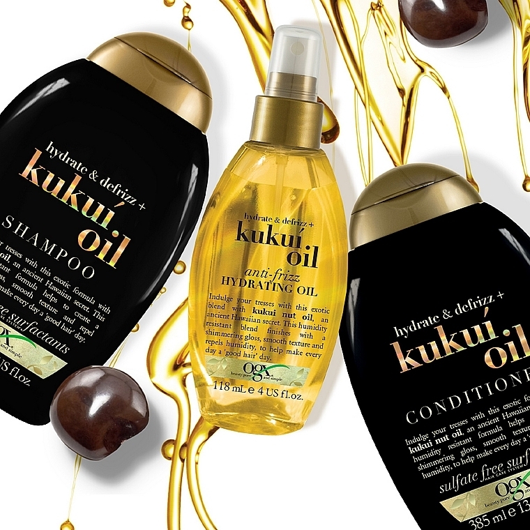 organix kukui oil olejek do włosów kukui