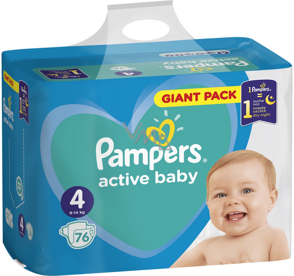 pampers activebaby dry 4