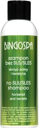 szampon bez sles sls z keratyną bingospa