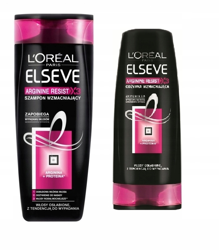 loreal elseve szampon czarny