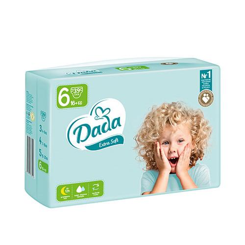 pieluchy dada rozm 4 extra soft 52 szt rozmija opakowania