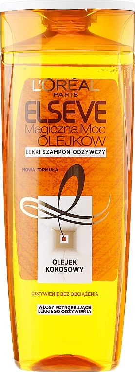 coconut oil szampon loreal